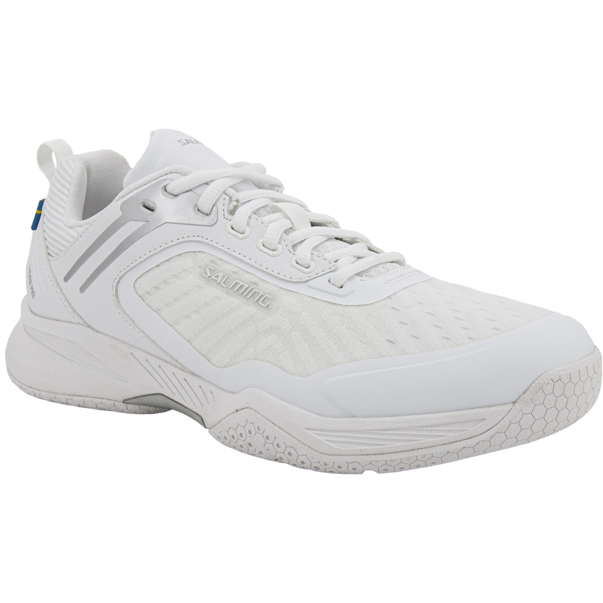 CHAUSSURES SALMING HOMME INDOOR FUSION PRO BLANC/ARGENT