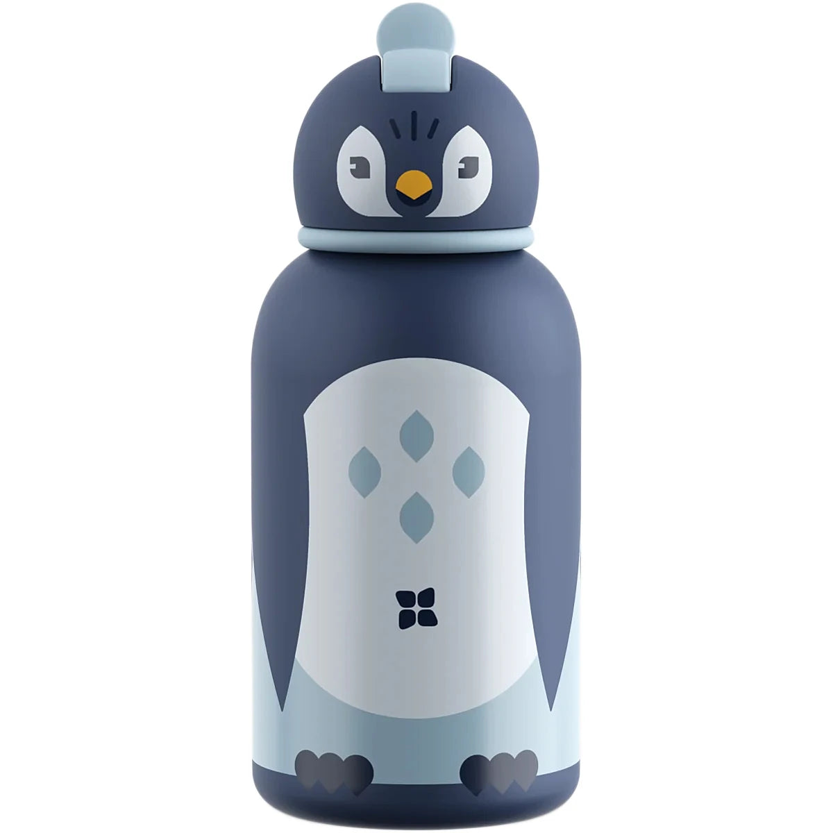 STAINLESS STEEL CHILDREN'S WATER BOTTLE WATERDROP PICO THE PENGUIN 400ML