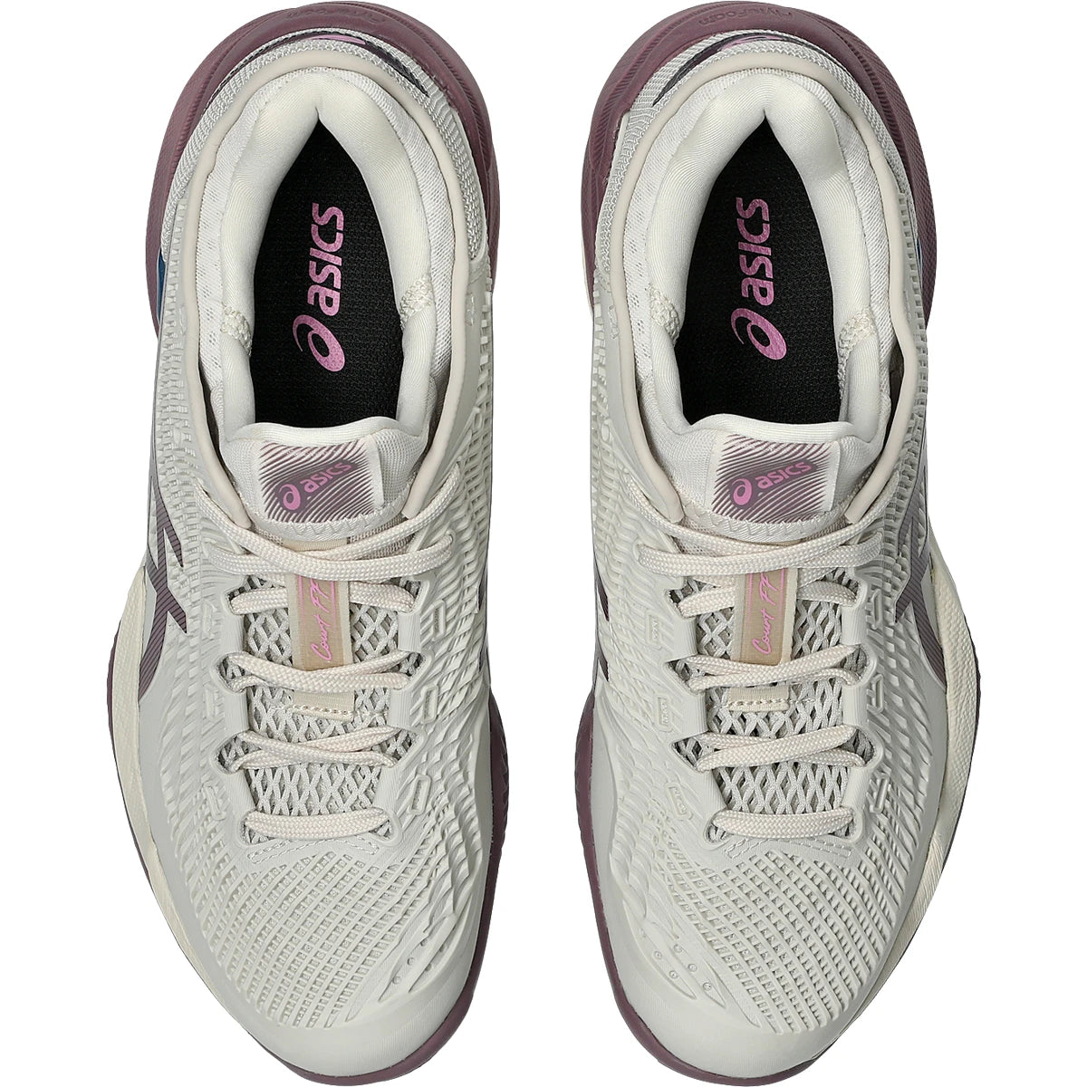 DAMEN ASICS SCHUHE COURT FF3 ROTSCHLAMM