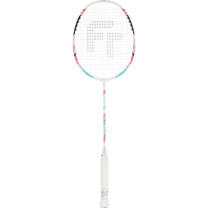 BADMINTONSCHLÄGER FELET KISONA 21 WEIß/PINK (BESAITET)
