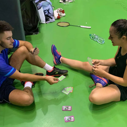 BADMINTON CARD SET