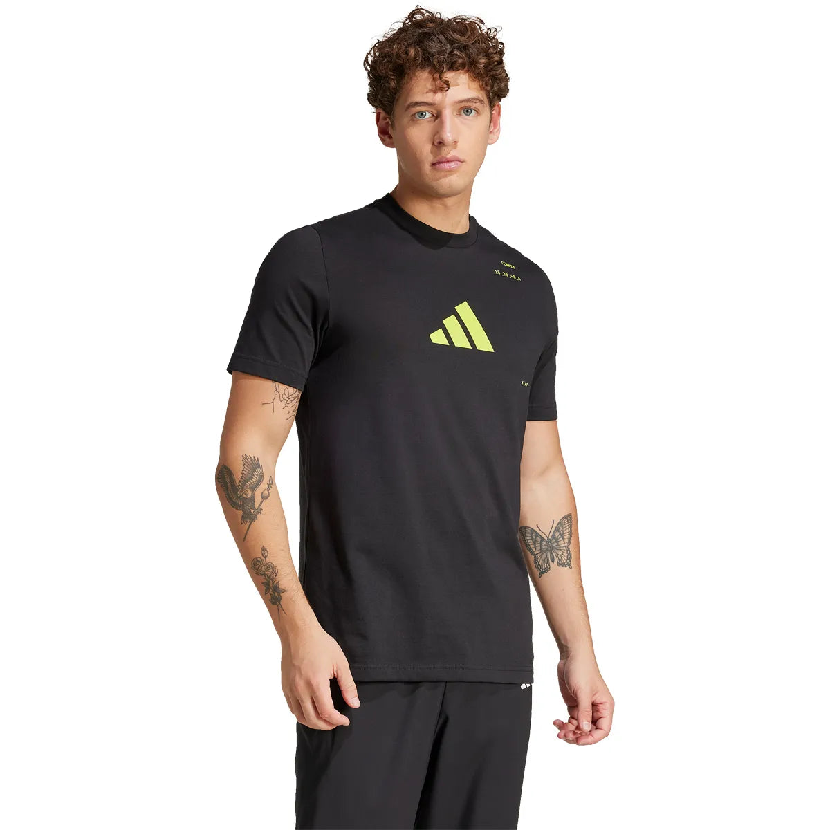 ADIDAS PLAY GRAPHIC TENNIS BAUMWOLL T-SHIRT