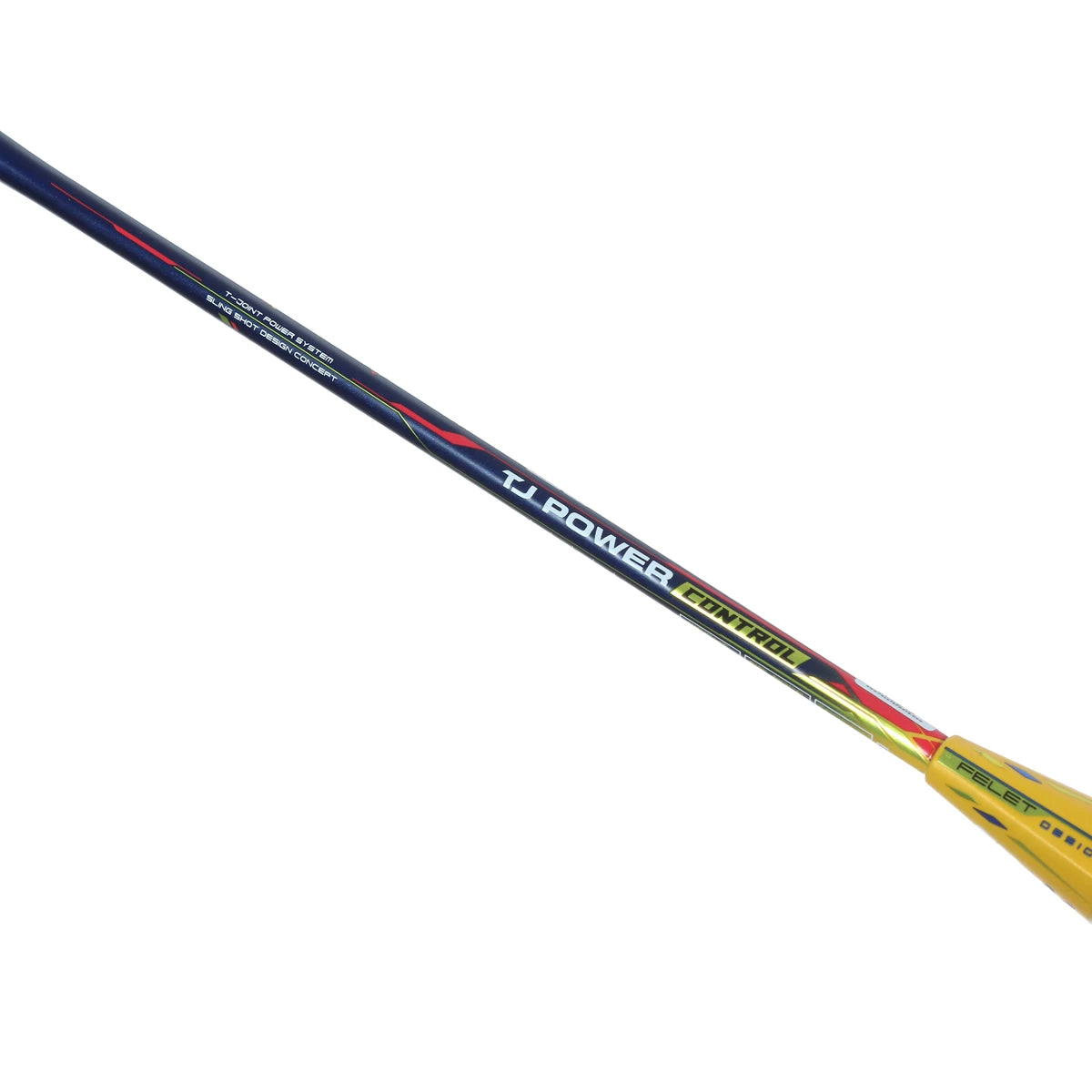 BADMINTONSCHLÄGER FELET TJ POWER CONTROL (BESAITET)