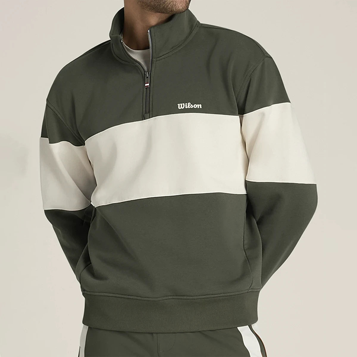 SWEAT WILSON PLAYSTATE 1/2 ZIP
