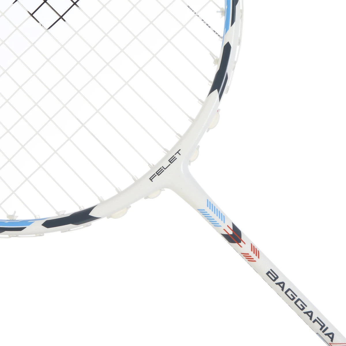 RAQUETTE DE BADMINTON FELET BAGGARIA A5 WHITE (CORDEE)