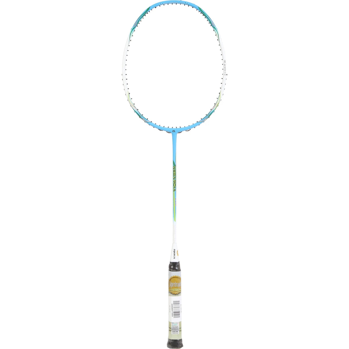 BADMINTONSCHLÄGER APACS ASGARDIA BLAU/WEISS (OHNE BESAITUNG)