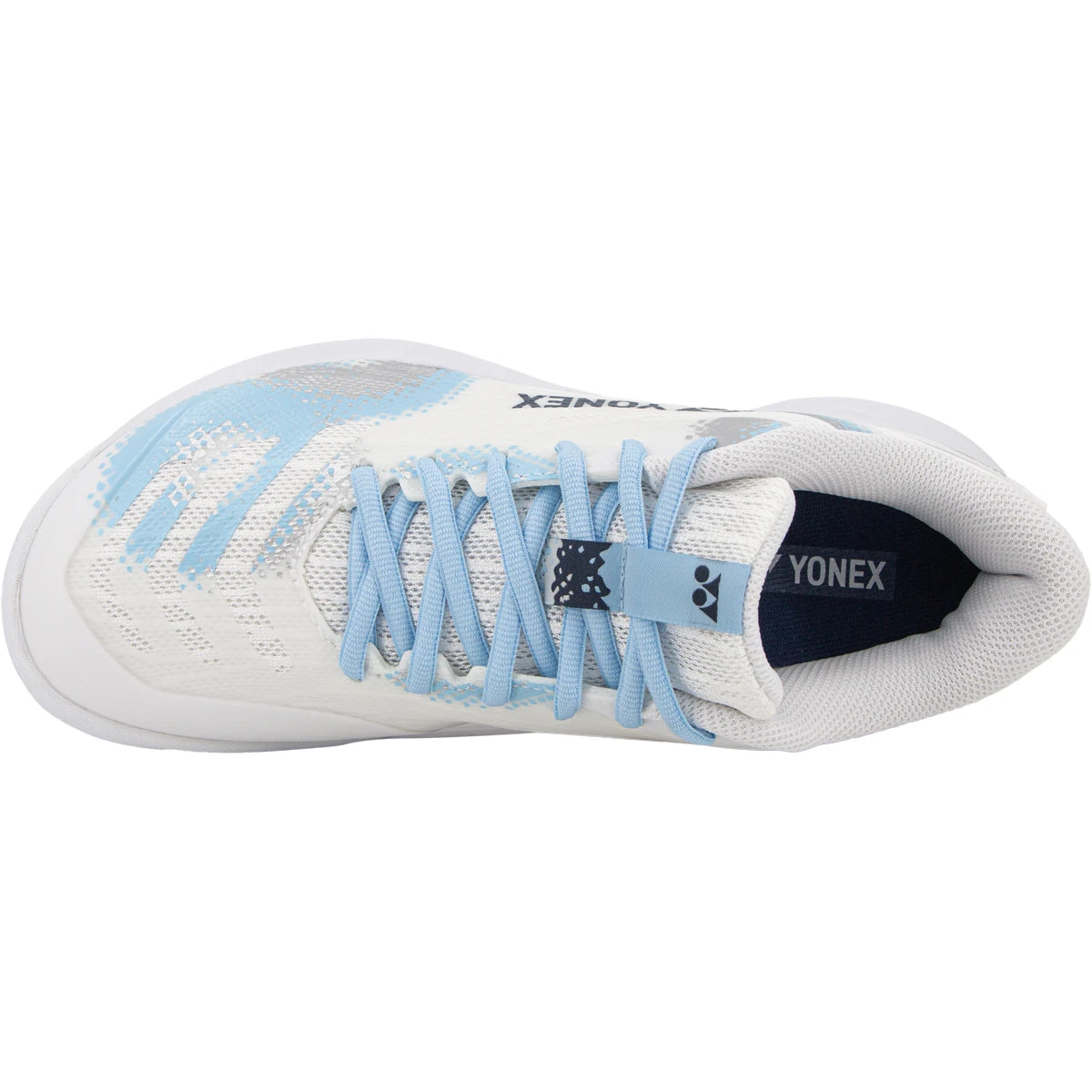 CHAUSSURES YONEX FEMME INDOOR PC CASCADE ACCEL WIDE WHITE/LIGHT BLUE