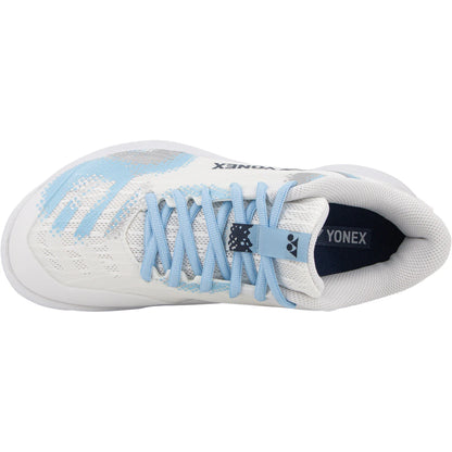 CHAUSSURES YONEX FEMME INDOOR PC CASCADE ACCEL WIDE WHITE/LIGHT BLUE