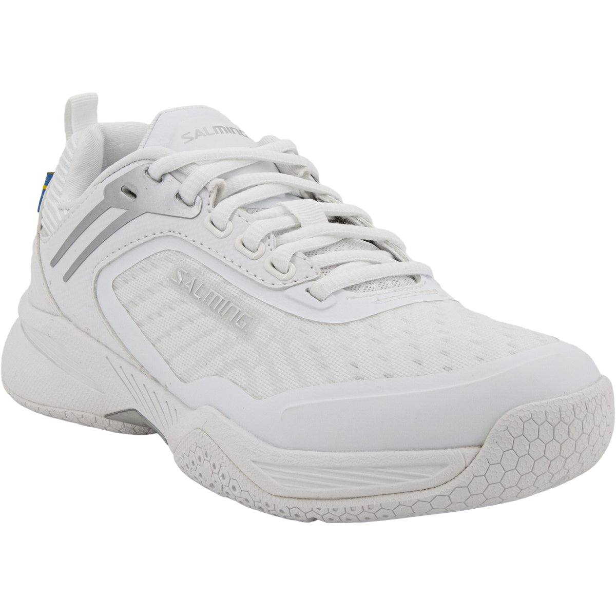 CHAUSSURES SALMING FEMME INDOOR FUSION PRO BLANC/ARGENT