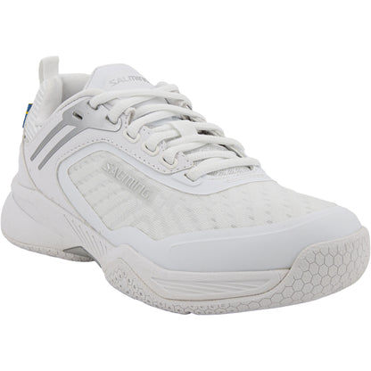 CHAUSSURES SALMING FEMME INDOOR FUSION PRO BLANC/ARGENT