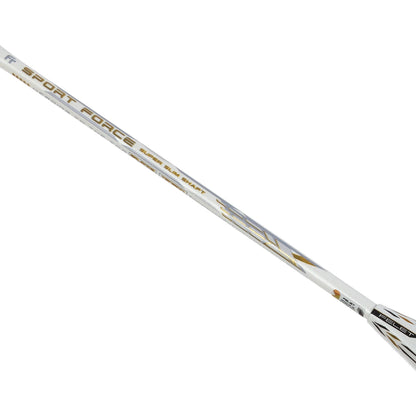 RAQUETTE DE BADMINTON FELET SPORT FORCE WHITE-GOLD (CORDEE)