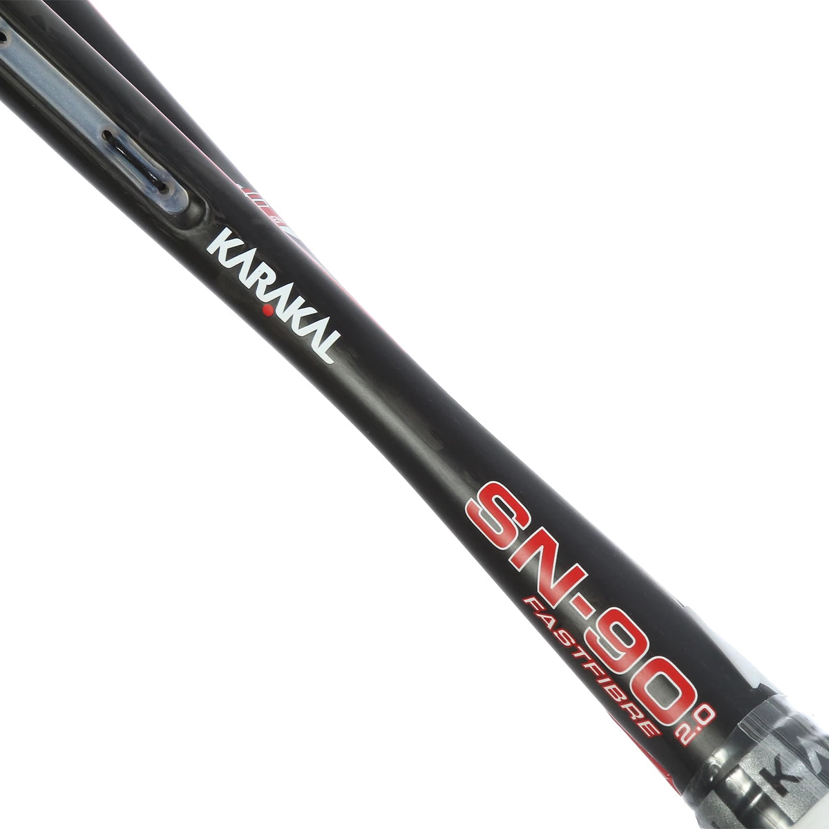 RAQUETTE DE SQUASH KARAKAL SN 90 FF 2.0 NOIRE-ROUGE