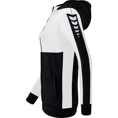 VESTE ENTRAINEMENT FEMME SIX WINGS A CAPUCHE