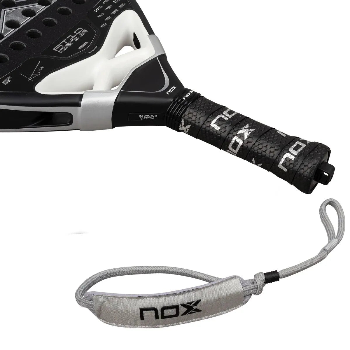 RAQUETTE DE PADEL NOX AT10 GENIUS ATTACK 18K ALUM BY AGUSTIN TAPIA 2026