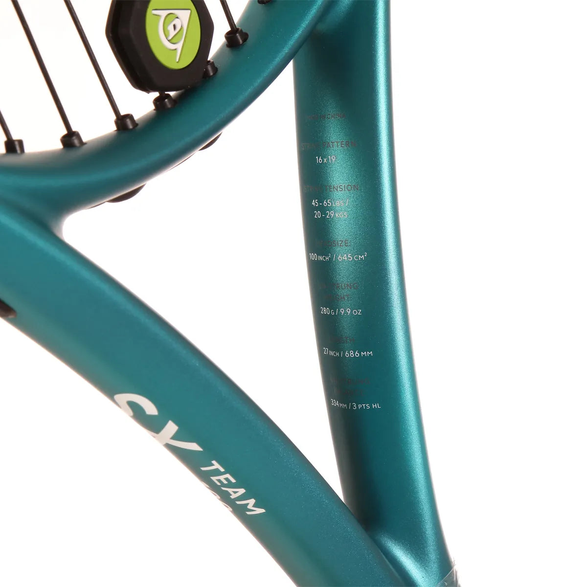 DUNLOP SX TEAM 100 RACKET (280 GR)