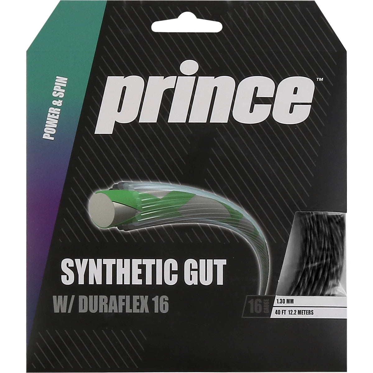 CORDAGE PRINCE SUPER SYNTHETIC GUT DURAFLEX 16 (12 METRES)