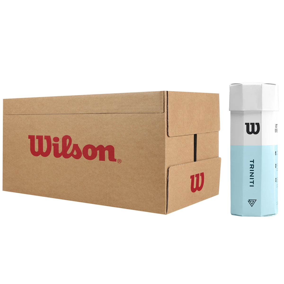 KARTON MIT 24 RÖHREN MIT JE 3 WILSON TRINITI BÄLLEN