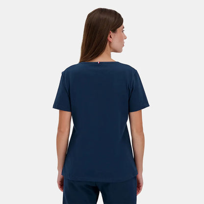 T-SHIRT LE COQ SPORTIF FEMME ESSENTIEL COL V