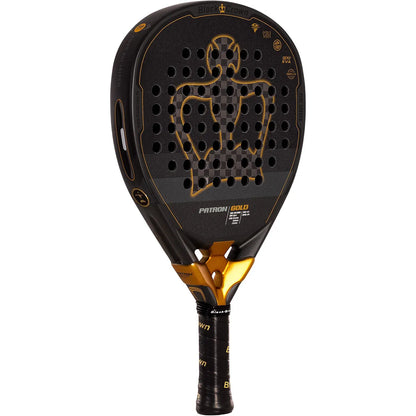 BLACK CROWN PATRON GOLD PADEL RACKET