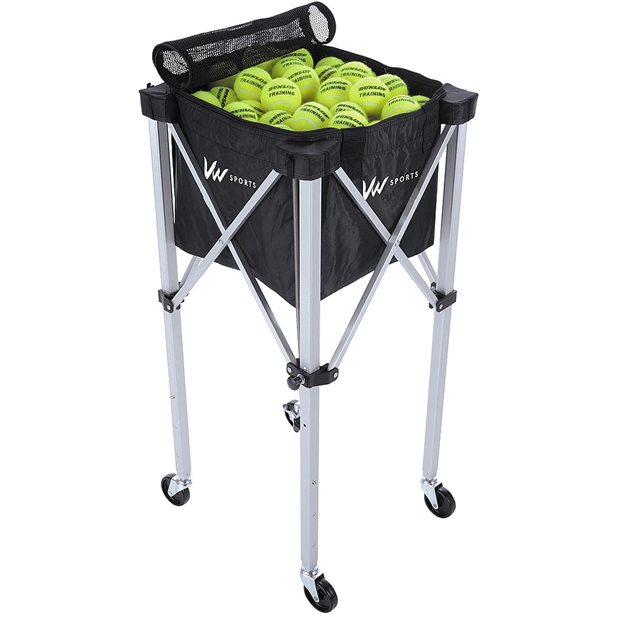 PANIER DE STOCKAGE A ROULETTES 144 BALLES