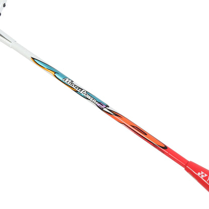 YONEX MP2 SENIOR WHITE-RED BADMINTON RACKET (STRUNG)