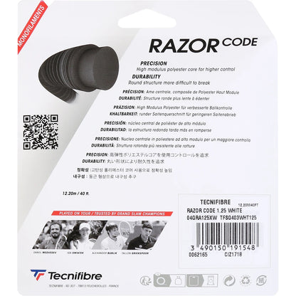 Cordage Tecnifibre Razor Code (12 Mètres)