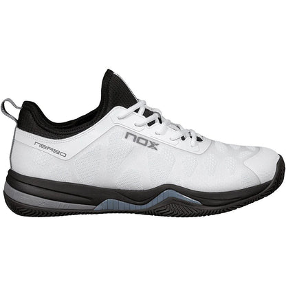 CHAUSSURES NOX PADEL NERBO WHITE/RAVEN