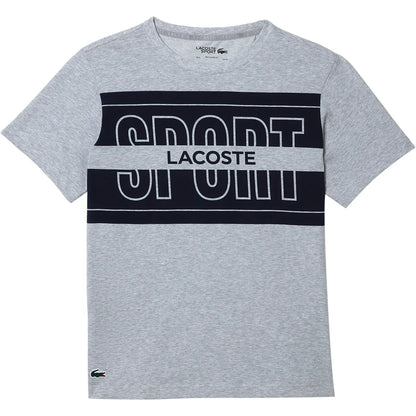 T-SHIRT LACOSTE TRAINING CORE PERFORMANCE PRINTED