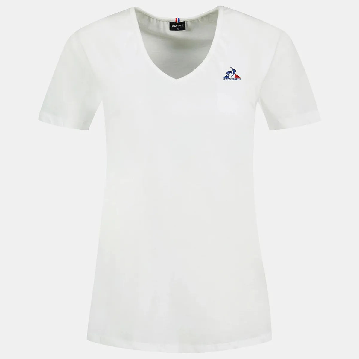 DAMEN T-SHIRT LE COQ SPORTIF ESSENTIEL MIT V-AUSSCHNITT