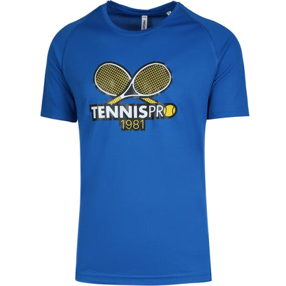 T-SHIRT TENNISPRO JUNIOR TECHNIQUE RAQUETTES