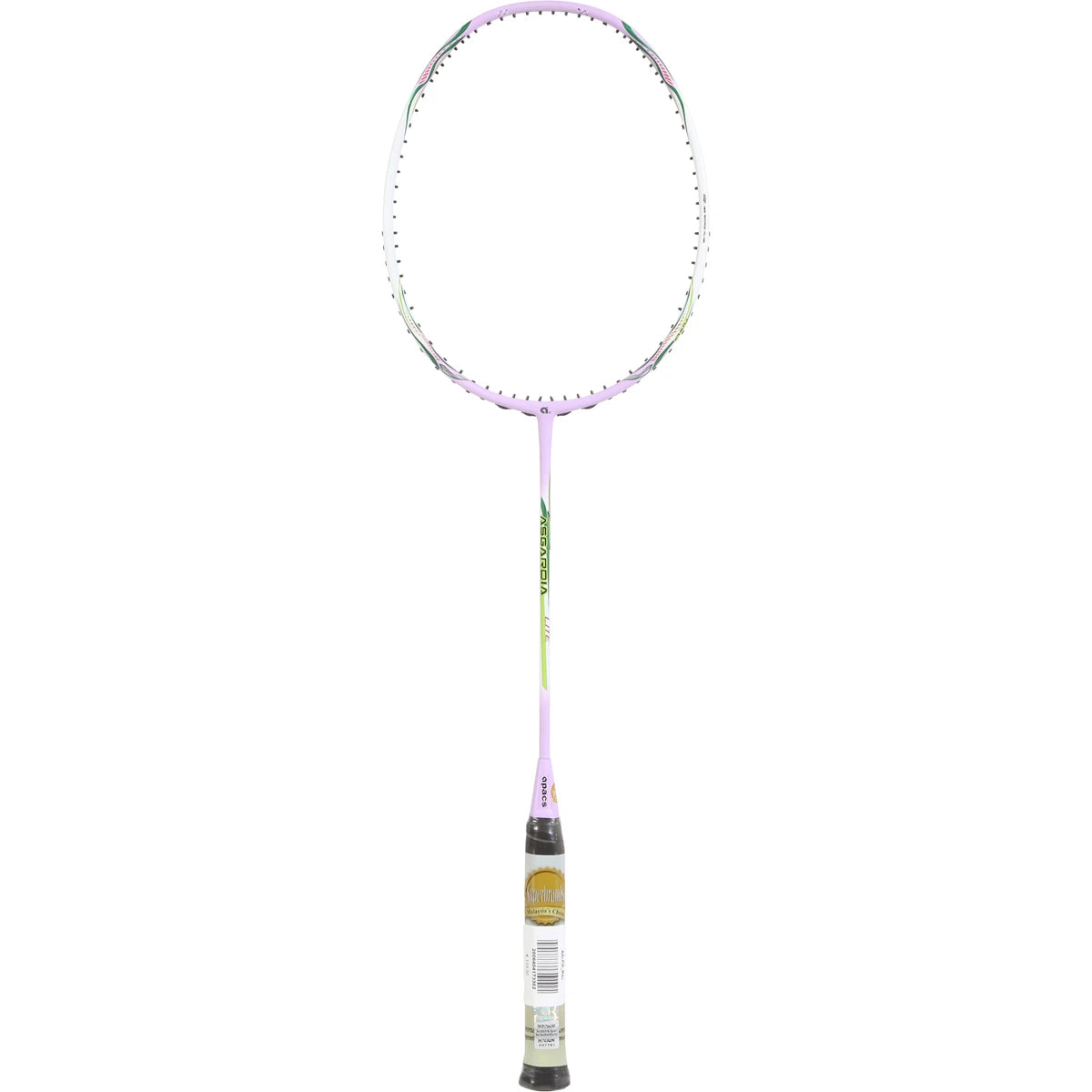 BADMINTONSCHLÄGER APACS ASGARDIA LILA/WEISS (OHNE BESAITUNG)