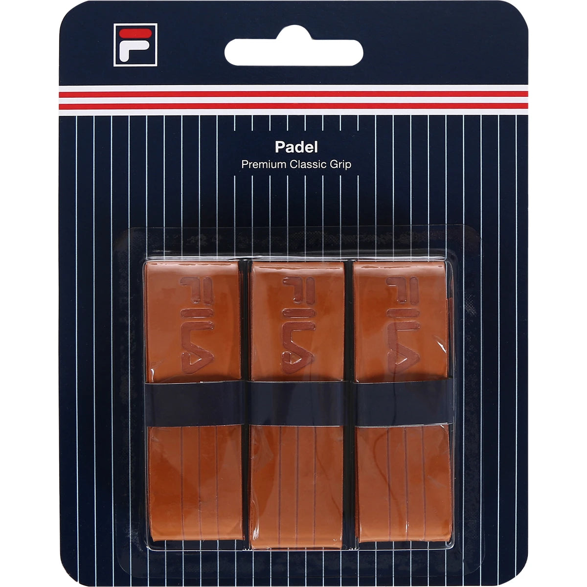TUBE OF 3 PADEL BALLS FILA + PACK OF 3 OVERGRIPS FILA
