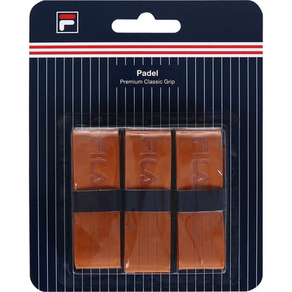 TUBE OF 3 PADEL BALLS FILA + PACK OF 3 OVERGRIPS FILA