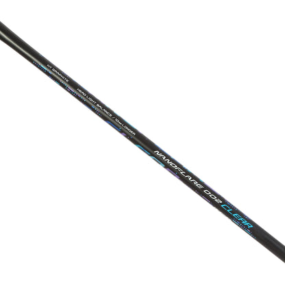 YONEX NANOFLARE 002 CLEAR BADMINTON RACQUET - 4U (STRUNG)