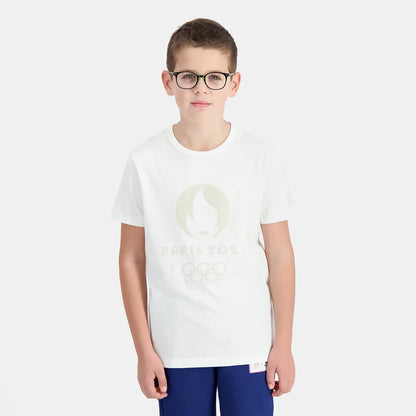 T-SHIRT LE COQ SPORTIF JUNIOR PARIS 2024 GRAPHIQUE
