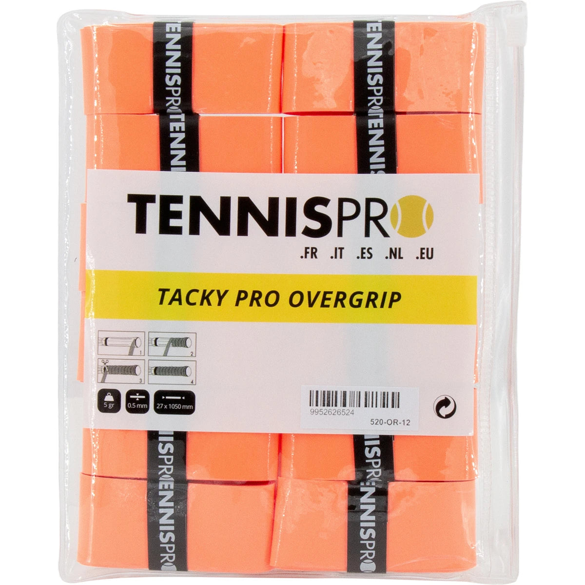 SURGRIPS TENNISPRO TACKY PRO 2.0 x12