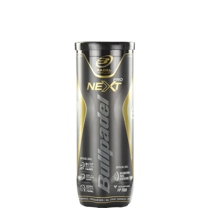 TUBE DE 3 BALLES BULLPADEL FIP NEXT PRO