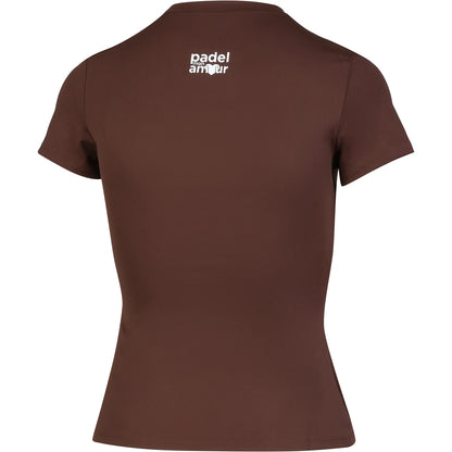 T-SHIRT FEMME TECHNIQUE PADEL MON AMOUR