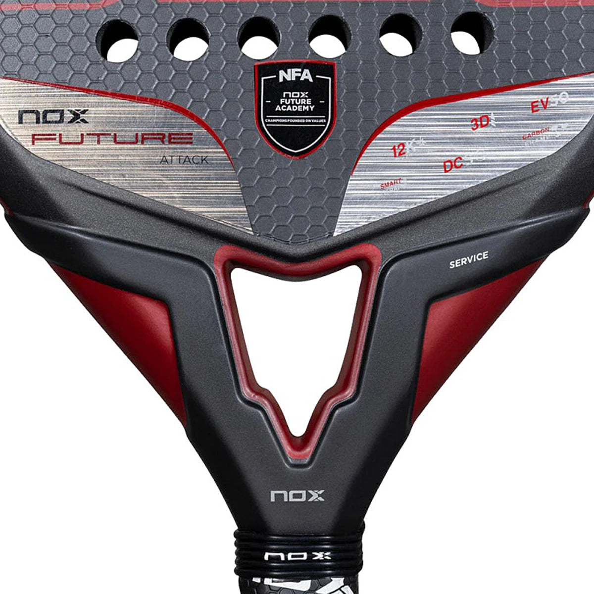PADEL RACKET NOX FUTURE ATTACK 12K ALUM