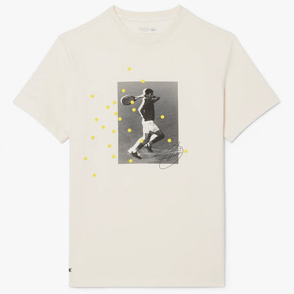 T-SHIRT LACOSTE DJOKOVIC SIGNATURE