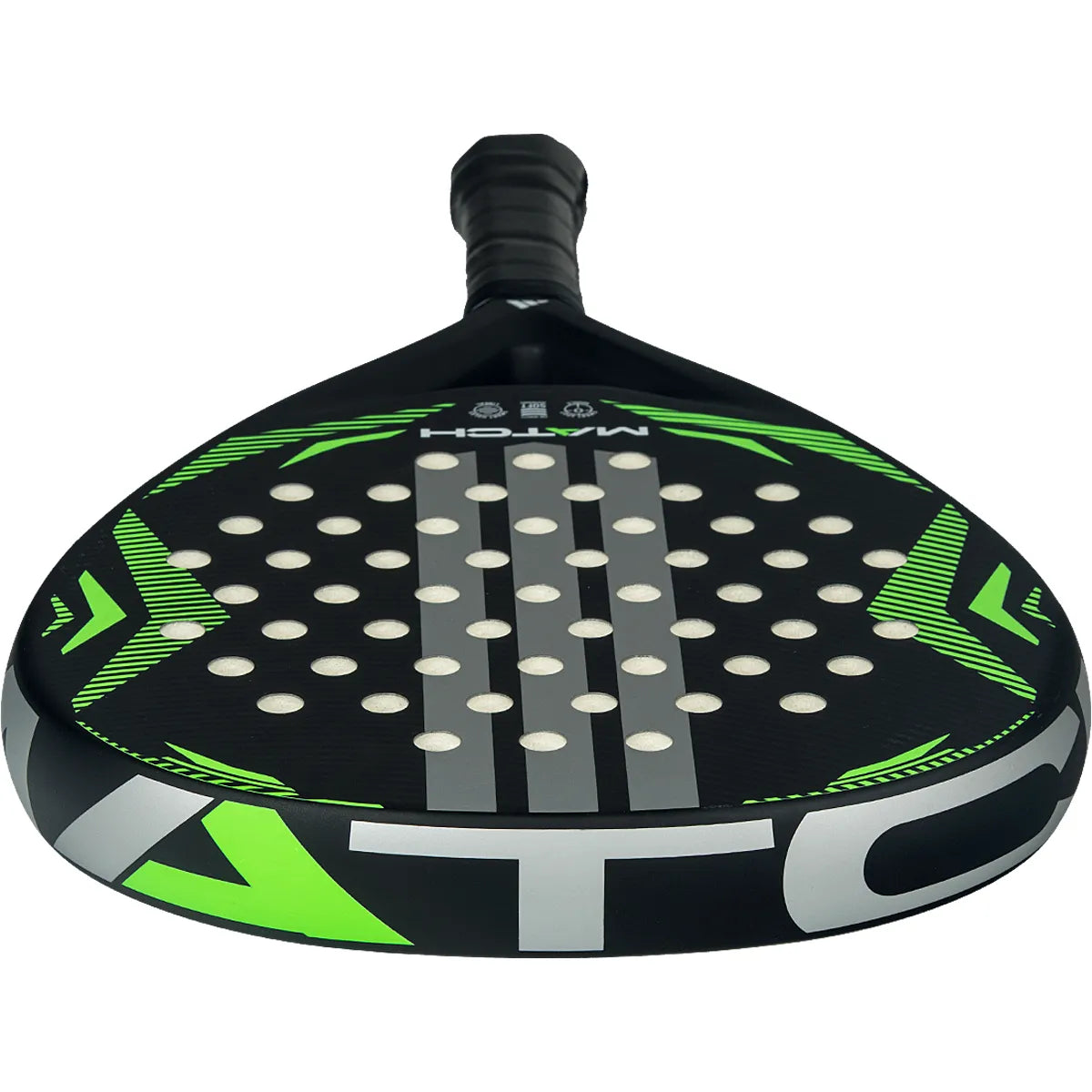 ADIDAS MATCH BLACK/GREEN 2026 PADEL RACKET