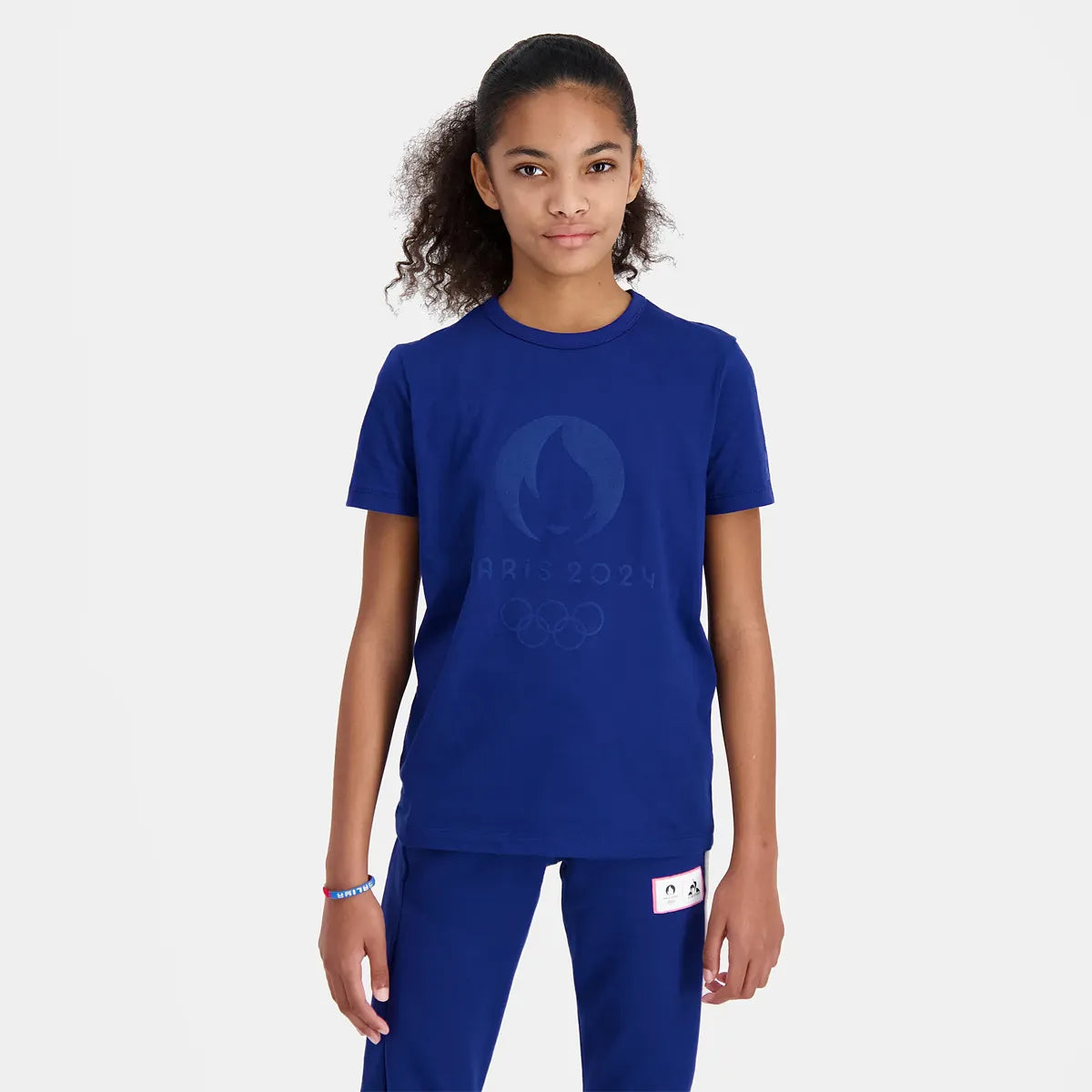 T-SHIRT LE COQ SPORTIF JUNIOR PARIS 2024 GRAPHIQUE