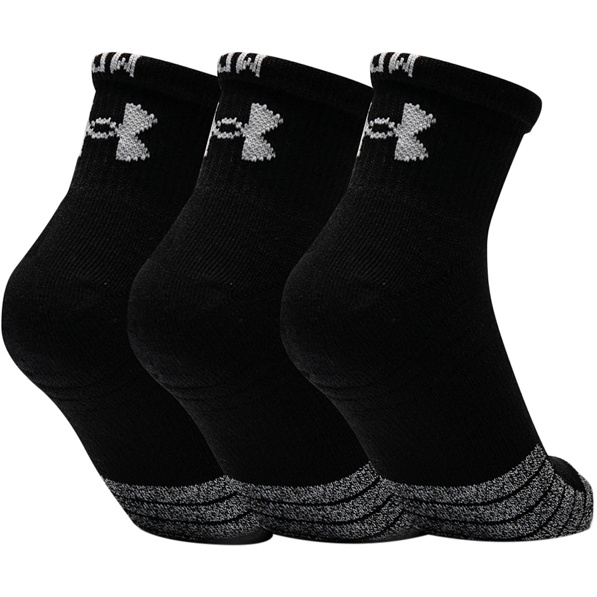 3 PAIRES DE CHAUSSETTES UNDER ARMOUR HEATGEAR QUARTER (ANKLE)