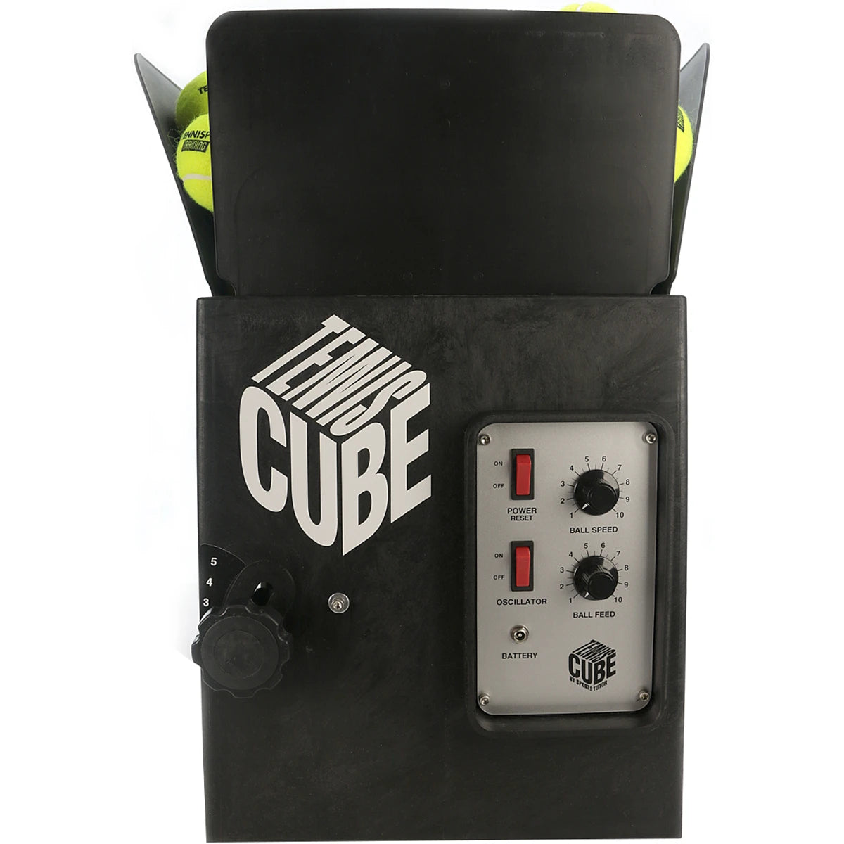 LANCE-BALLES TUTOR CUBE SUR BATTERIE