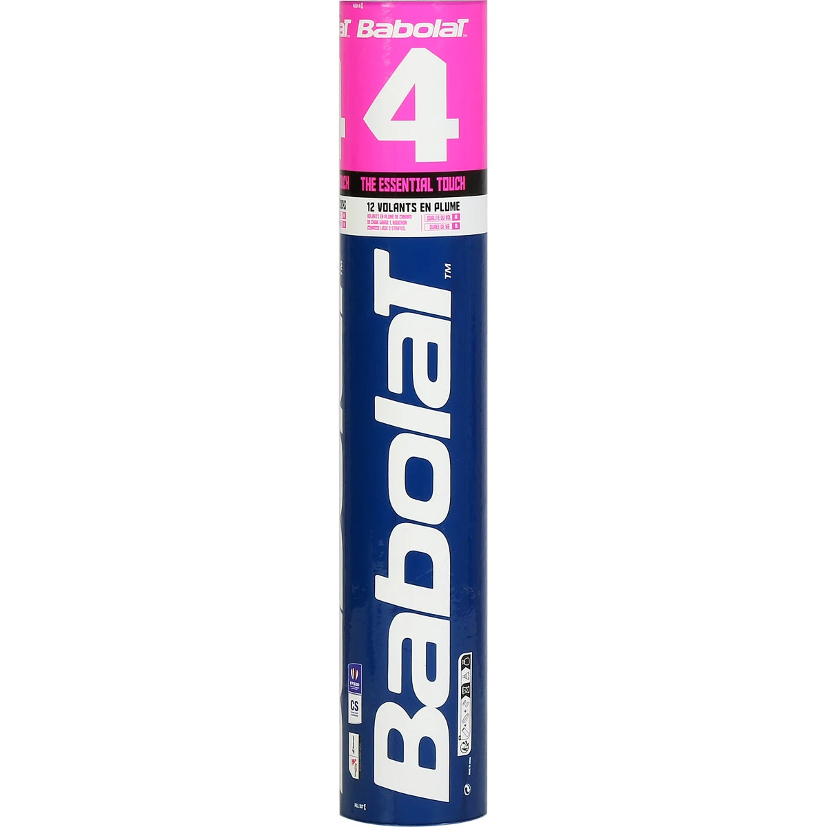 BADMINTON-FEDERBÄLLE BABOLAT 4 (GRADE 4)