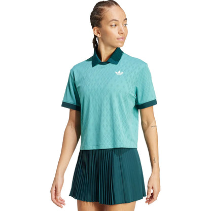 ADIDAS DAMEN CROP POLO ORIGINALS