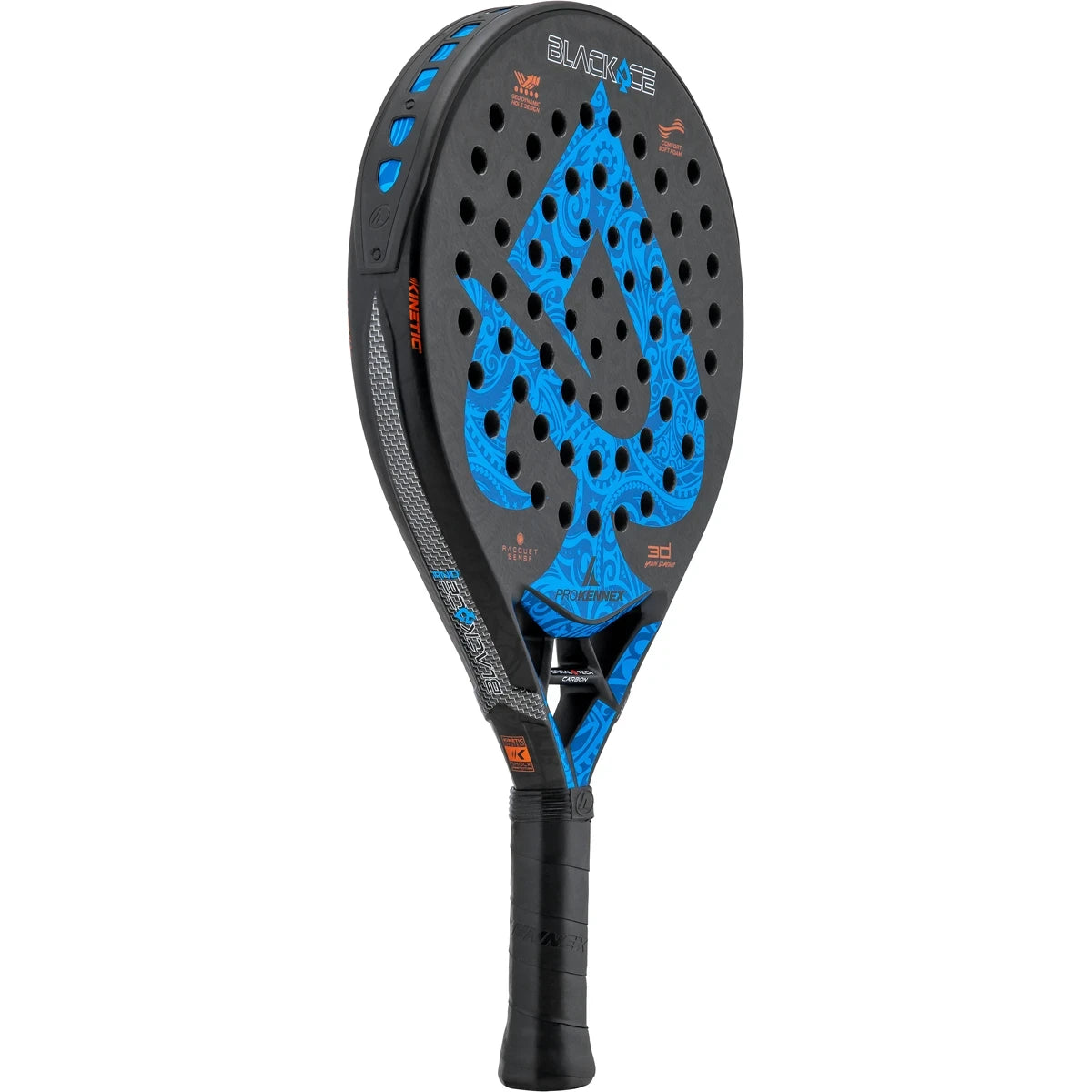 RAQUETTE PADEL PRO KENNEX  KINETIC BLACK ACE RND