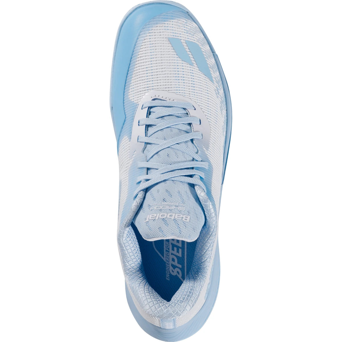CHAUSSURES BABOLAT FEMME INDOOR SPIRIT 2 WHITE/BLUE