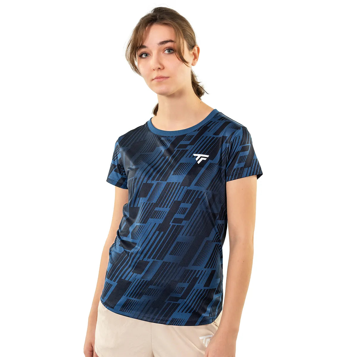 T-SHIRT TECNIFIBRE FEMME X-LOOP MARINE