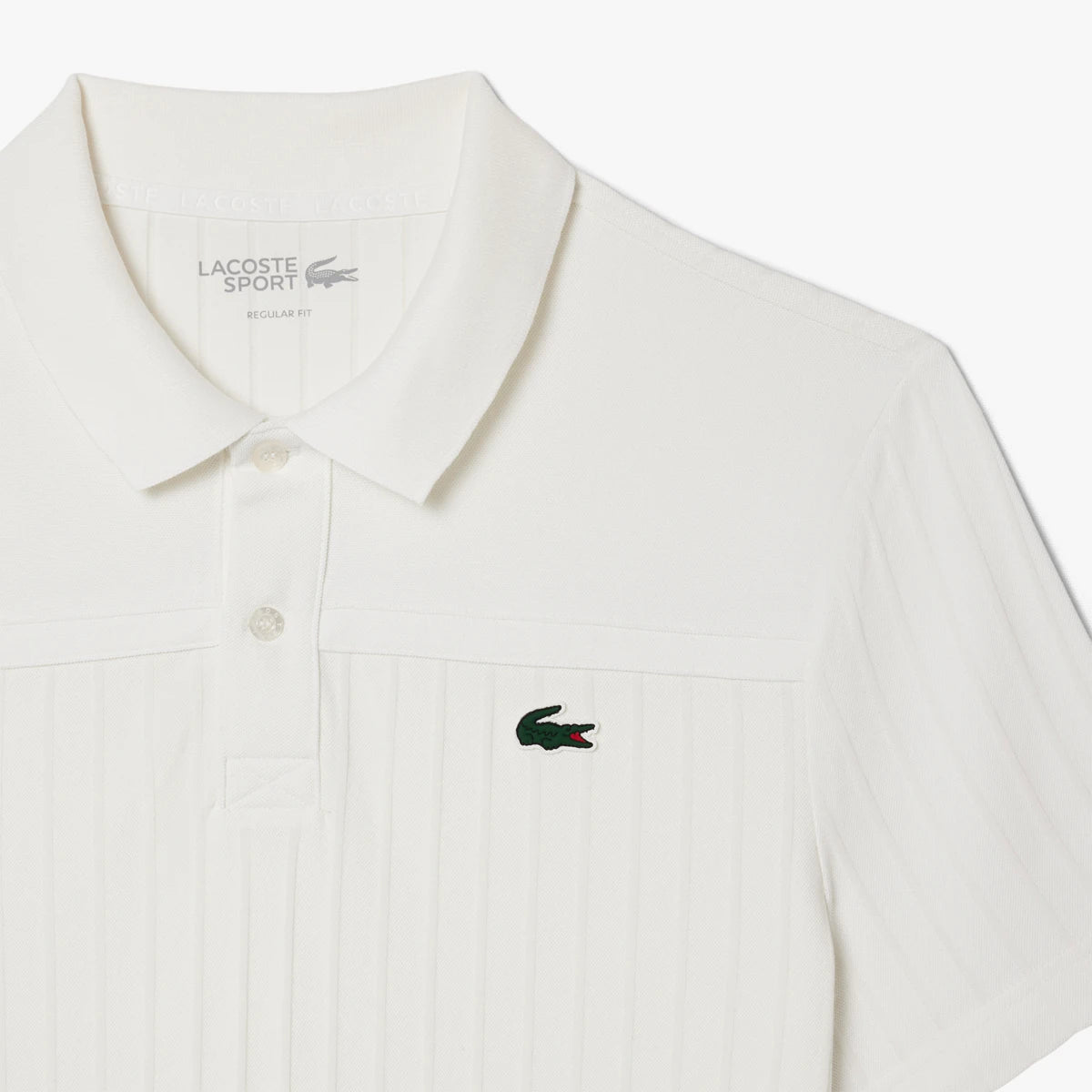 POLO LACOSTE HERITAGE PLISSIERT